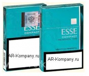 Esse menthol 1mg, 4mg. МРЦ 52
