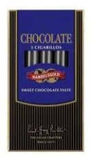 Handelsgold chocolate cigarillos продаются в упаковках по 10шт.