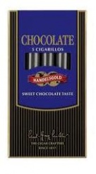 Handelsgold chocolate cigarillos продаются в упаковках по 10шт.