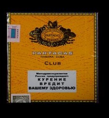 Partagas Club продаются в упаковках по 10шт.