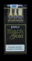 Hav-A-Tampa Jewels Black & Gold продаются в упаковках по 5шт.