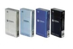 Dunhill fine cut, черный, синий, голубой, белый. МРЦ 87