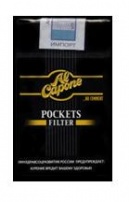 Al Capone Pockets Filter продаются в упаковках по 10шт.